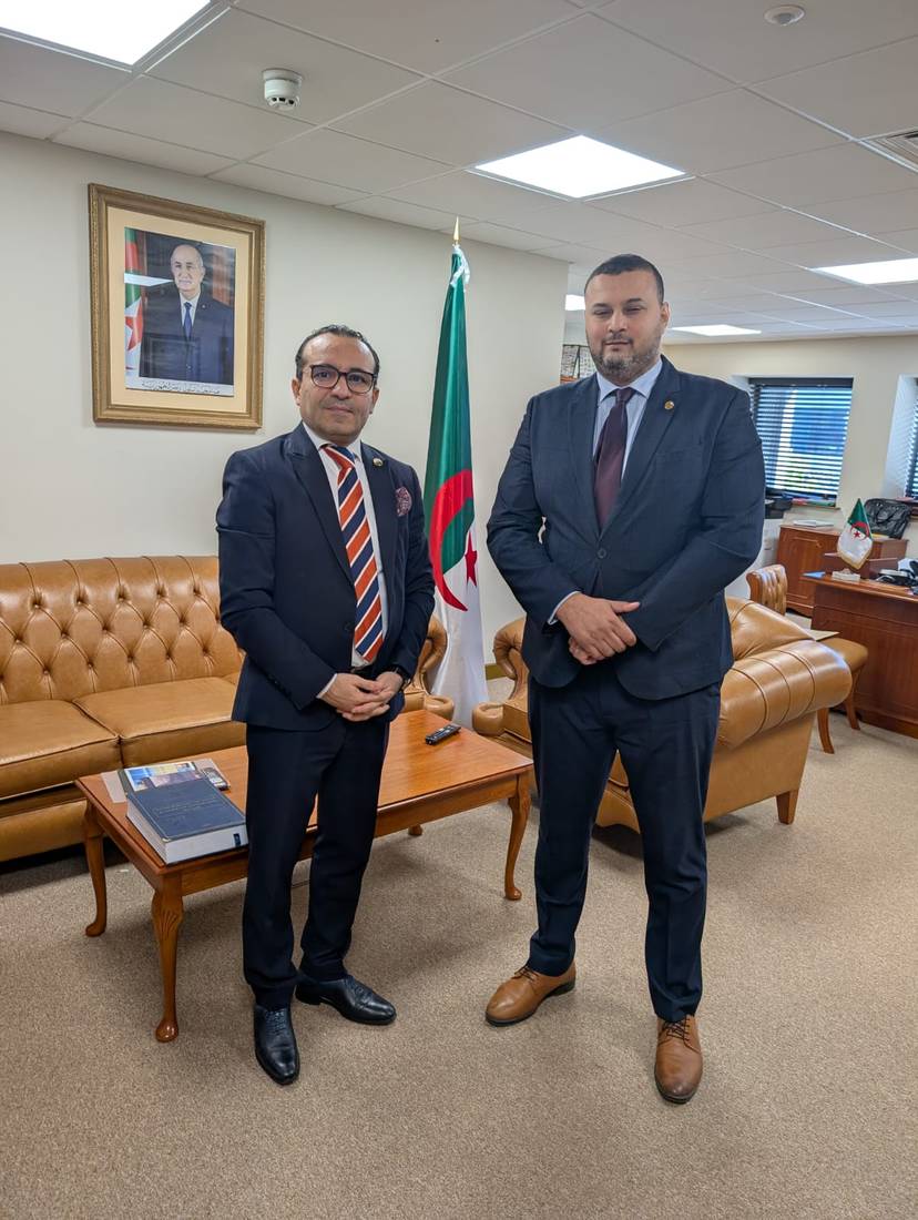 Meeting between the Consul General and the Member of Parliament  Representing the Algerian Community Abroad