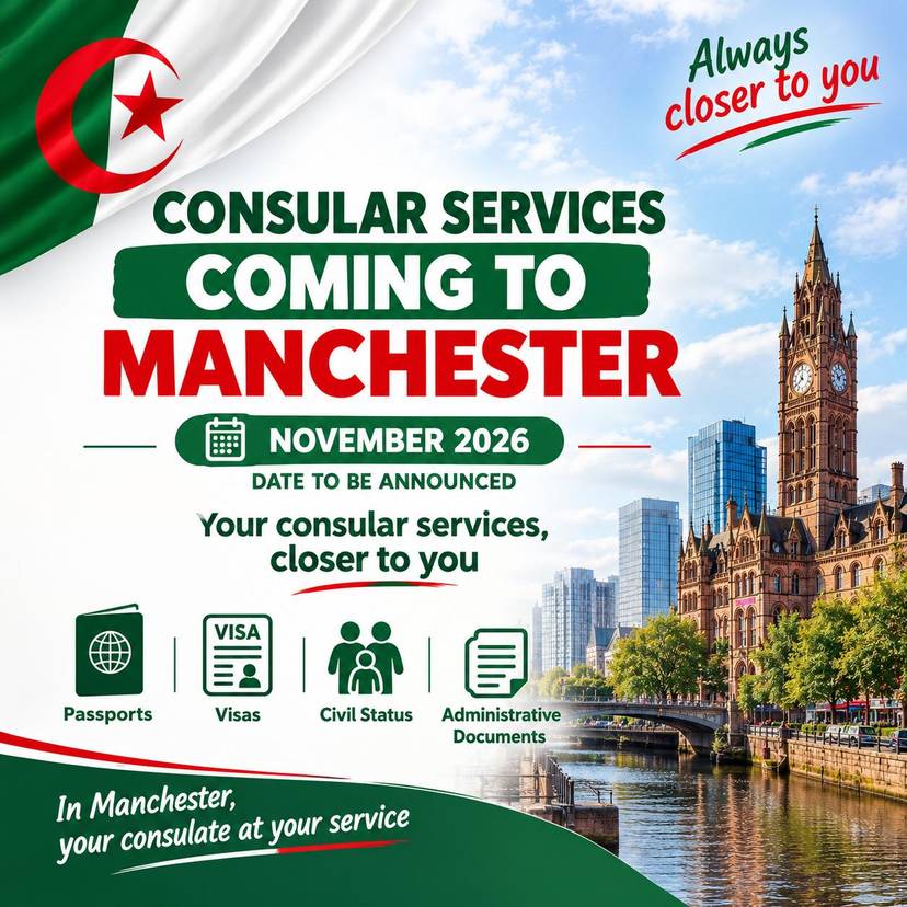 Organizing a mobile consulate to Manchester