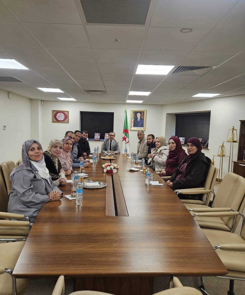 Reception of a Delegation from the University Centre of Barika by the Consul General of Algeria in London